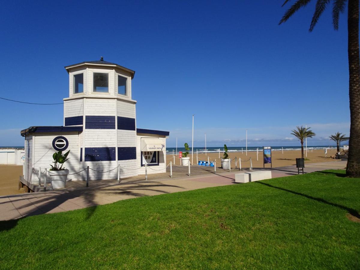 Playa de GandiaMar Del Est Gandia - Alquiler Solo A Familiasアパートメント エクステリア 写真